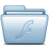 Flash Blue Icon 72x72 png